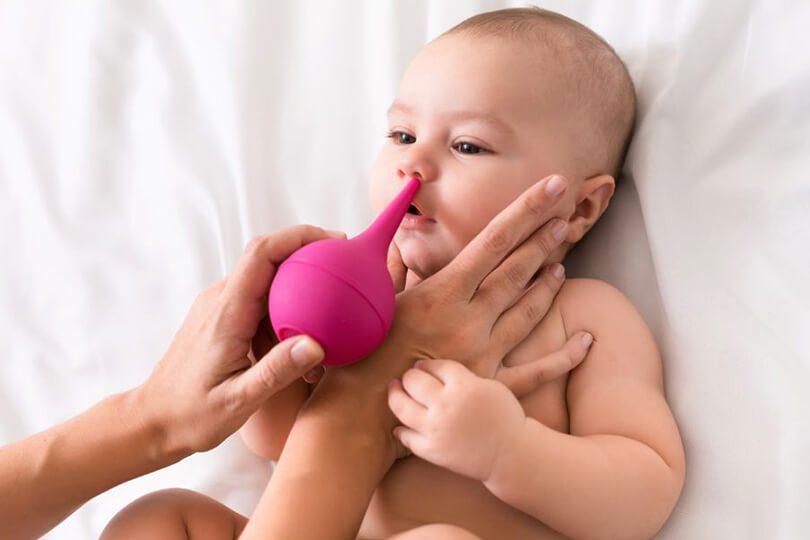 bebeklerin burnu nasil temizlenir