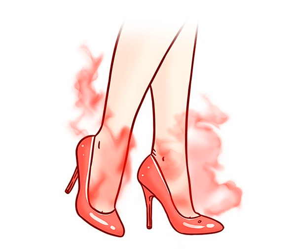 yazlik ayakkabi kullanimi