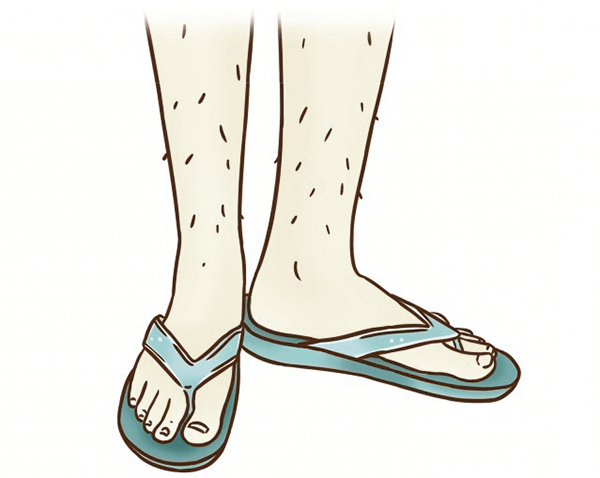 yazlik ayakkabi kullanimi